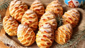 НУЖНА ТОЛЬКО ЧАЙНАЯ ЛОЖКА! ❤ПЕЧЕНЬЕ "ШИШКИ 5" НОВОГОДНЕЕ МЕДОВОЕ ПЕЧЕНЬЕ Выпечка к ЧАЮ. ПРЯНИКИ