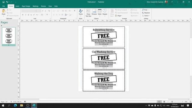 How to Create Coupons using Microsoft Publisher and Microsoft Word? HERE'S HOW! смотреть онлайн
