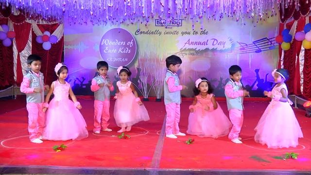 Shalalala song performance by Nursery kids(Eurokids-K R Puram) смотреть онлайн