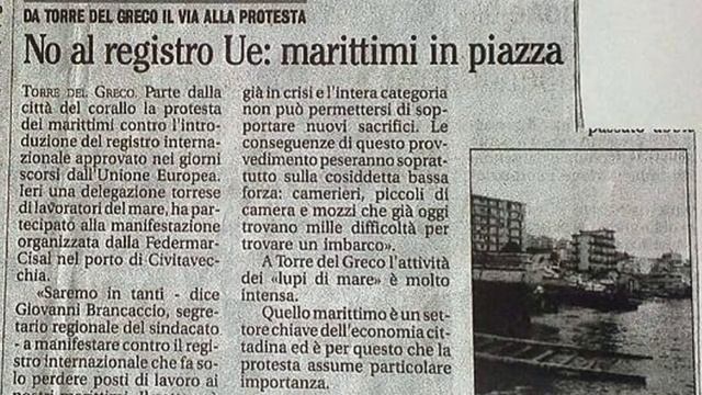 FEDERMAR CISAL...24-07-2004 la voce dei protagonisti смотреть онлайн