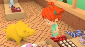 Учим цвета и цифры -  Цветы  - Динозаврик Дино и дети