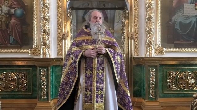 Проповедь отца Павла. Неделя 4-я Великого поста. 30.03.25 смотреть онлайн