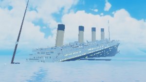 как на самом деле тонул титаник?)