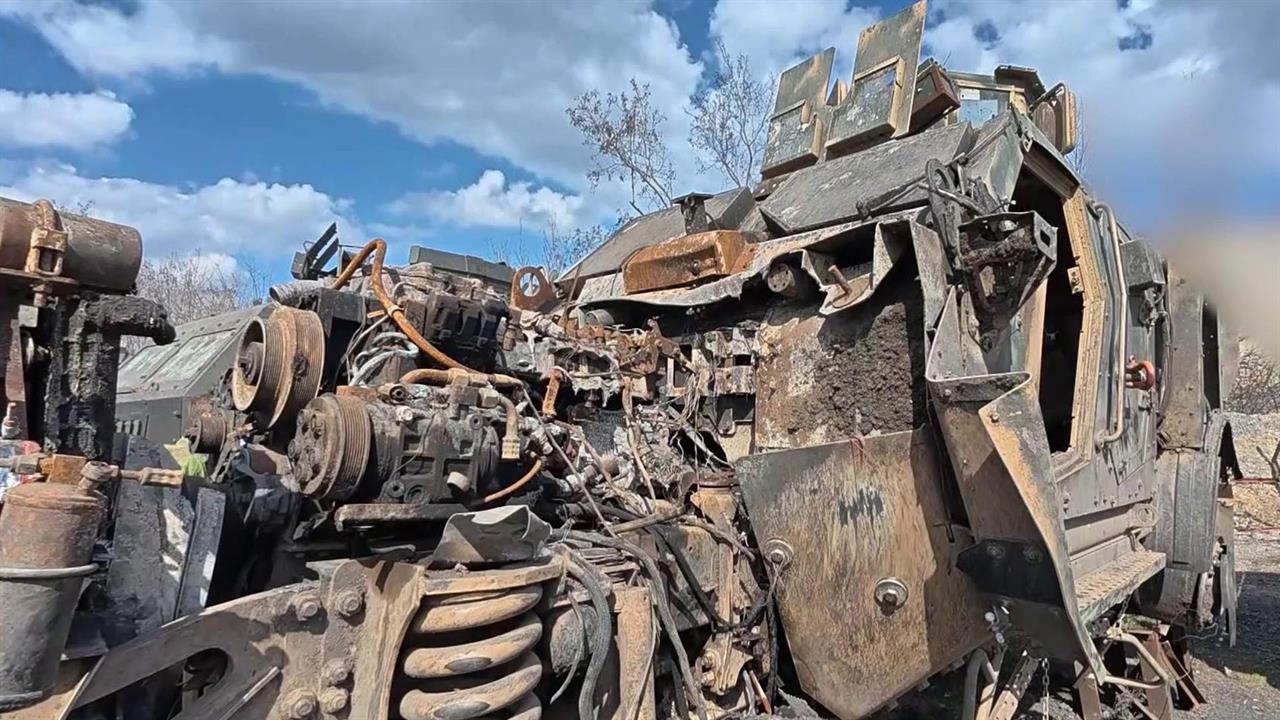 Американский Oshkosh и британский Scorpion пополнили коллекцию трофеев российских ремонтных рот