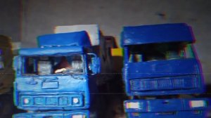 Маз 5432 из пластилина.