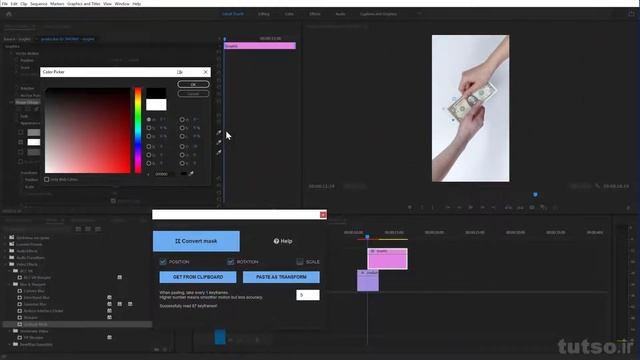 Auto Motion tracker for object premiere tutorial | آموزش موشن ترک در پریمیر смотреть онлайн