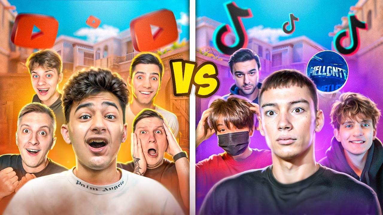 РЕВАНШ🔥 | ШОУМАТЧ ЮТУБЕРЫ Vs ТИК ТОКЕРЫ в STANDOFF 2!