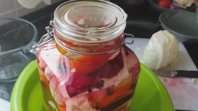 Хрустящие соленья – рецепт для здоровья кишечника! ✨😋 смотреть онлайн