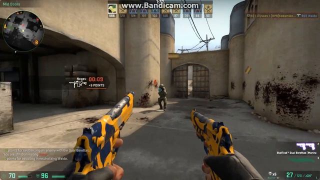 CS:GO Dual Berettas gameplay смотреть онлайн