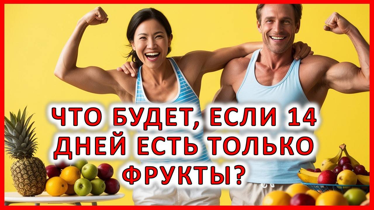 Что будет, если 2 недели есть только фрукты?