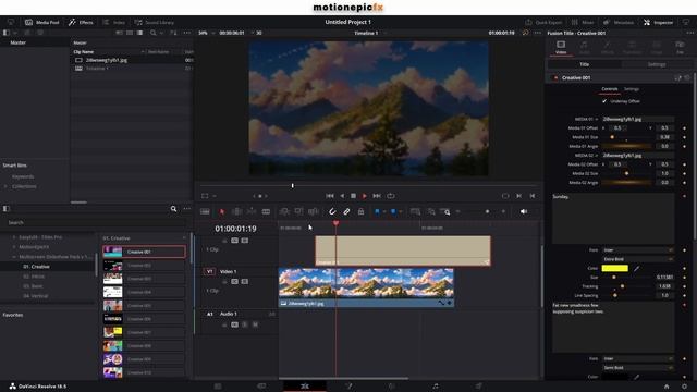 Multiscreen Slideshow Pack DaVinci Resolve Review смотреть онлайн