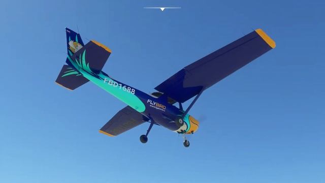 Ливрея FLYBIRD на самолет CESSNA 152 смотреть онлайн