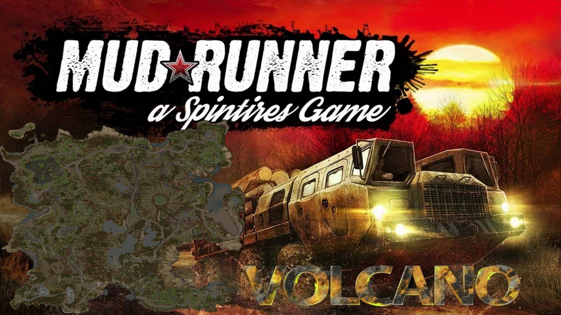 MudRunner. Volcano (modified)