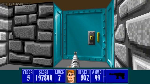 Wolfenstein 3D TC для ZDoom Прохождение (Без Комментариев) Сложность I am Death incarnate - Часть смотреть онлайн