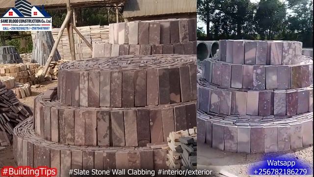Amayinja gadizayini gebasiba kubisenge ne kubikomera gamekaa #slate stone wall clabbing #engineerin смотреть онлайн