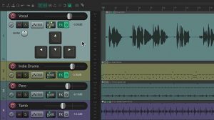Регулировка громкости трека с помощью сочетаний клавиш в REAPER