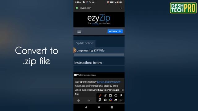 How to Create Zip File in Mobile 2023 || Make Zip File in Smartphone Free Online смотреть онлайн