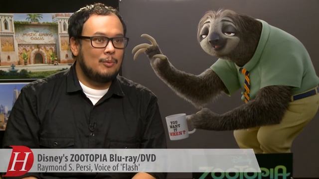 ZOOTOPIA's Raymond S. Persi Voice of Flash The Sloth смотреть онлайн