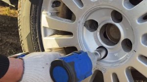 Гайковёрт VNIISSOK 18v (330 Nm) в деле