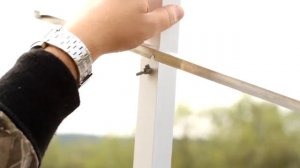 Folding bracket for mobile antennas by RV9CX