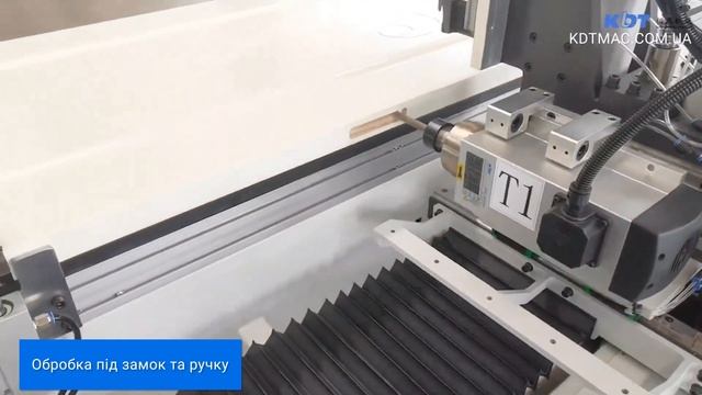 KDT KHM-606 напівавтоматичний верстат з ЧПК для фрезерування під замок, петлі та замкову щілину смотреть онлайн