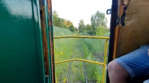 Красим тепловоз ТУ6А после пожара. Первый выезд. Теперь он в работе!