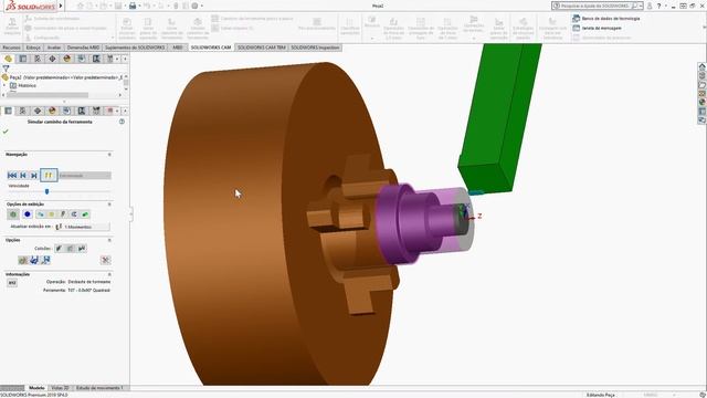 SOLIDWORKS P 2019 SP4 0 Desenho e Usinagem смотреть онлайн