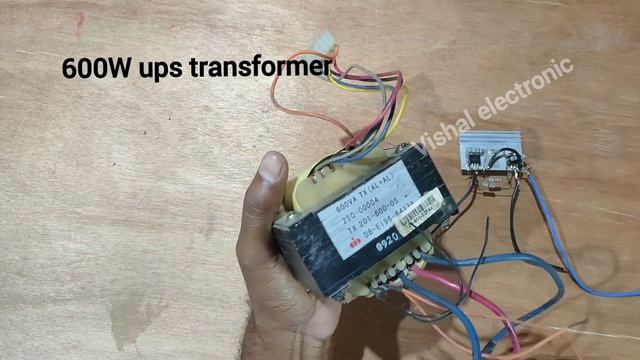 500 Watt Inverter Kaise banaye | Ups transformer se | how to make inverter смотреть онлайн