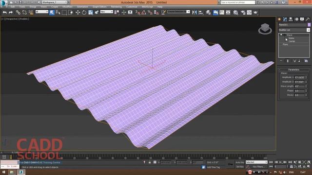 3ds max tutorials for beginners - How to create waves in 3ds max смотреть онлайн