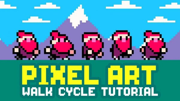 07 - Easy Pixel Art Walk Cycle Tutorial