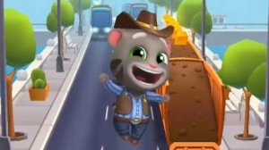 Ковбой Том собирает золото Talking Tom Gold Run| Мультфильм Бегалки для детей