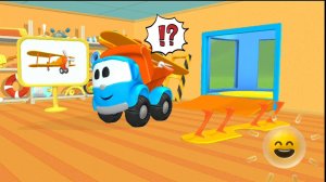 малыш в 4 года комментирует, игра грузовичок Лева и самолетик😃#игры #маленькиеигры #малыш #Лева