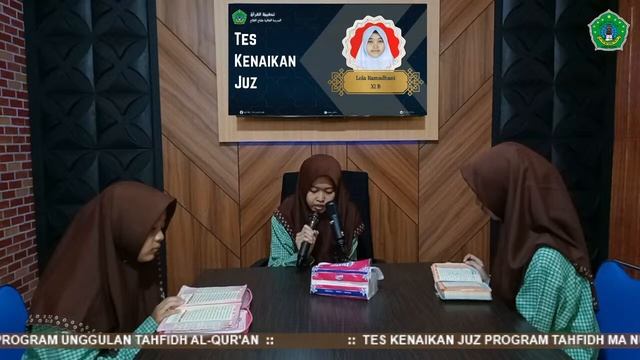 🔴 TES KENAIKAN JUZ LOLA RAMADHANI XI B PROGRAM TAHFIDZ MA NU MIFTAHUL FALAH CENDONO DAWE KUDUS смотреть онлайн