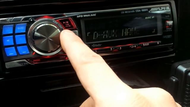 Alpine cda 9884 audio functions смотреть онлайн