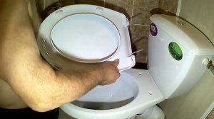 Сборка, установка и регулировка сиденья для унитаза.