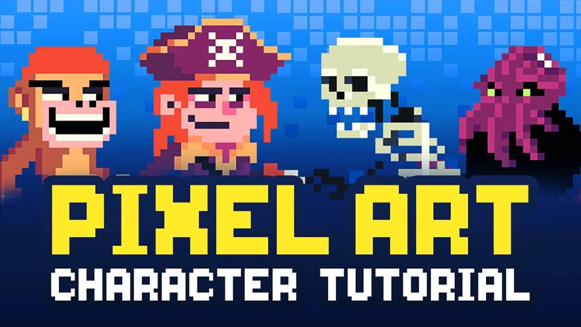 04 - Pixel Art Character Design Tutorial - Step By Step! смотреть онлайн