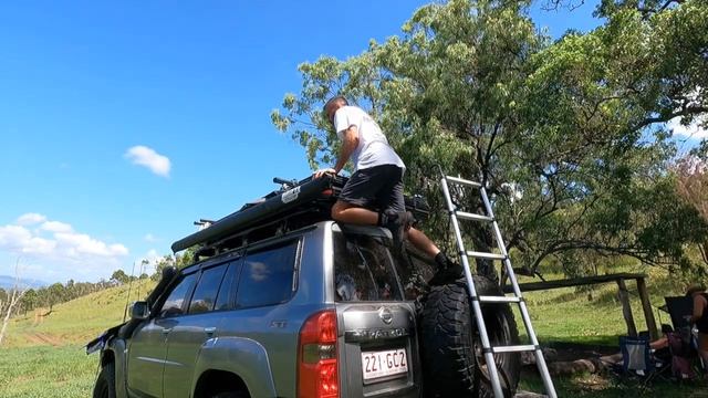 REAL TIME pack up DRIFTA Roof Top Tent смотреть онлайн