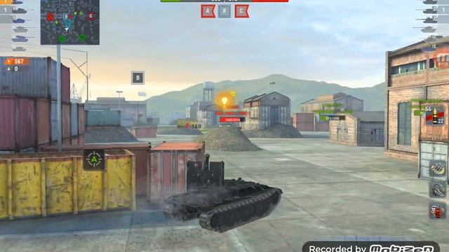 WoT Blitz | бой на танке Grille 15 смотреть онлайн
