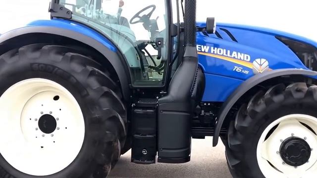 New Holland T6.145 Tractor смотреть онлайн