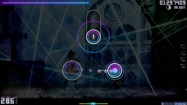 Easiest S in a 4 stars map | Osu! | Yuki Kajiura - absolute configuration | Easy PP смотреть онлайн