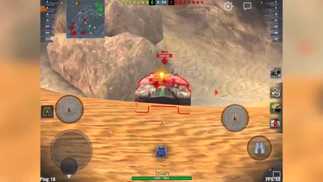 WoT Blitz: Объект 140 Vs Т-62А