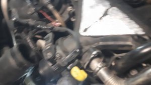 недодув турбины kuga 1