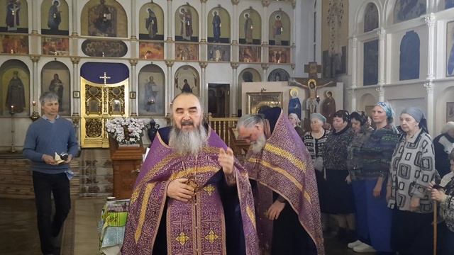 Слово после соборования. Протоиерей Симеон Антипов. 23.03.25. смотреть онлайн