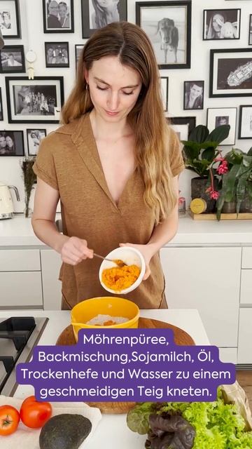 Burger Buns mit Möhren I Vitaminreiche Burger Brötchen смотреть онлайн