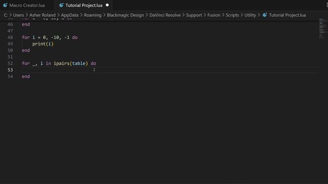 Basics of Lua Scripting for DaVinci Resolve & Fusion | Lua Intro for Programmers смотреть онлайн