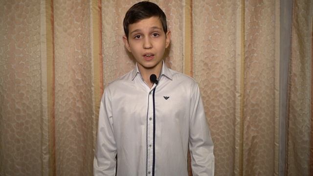 Вакуленко Семен, 14 лет, О. Дмитриев "Я по пояс в месяце июле"