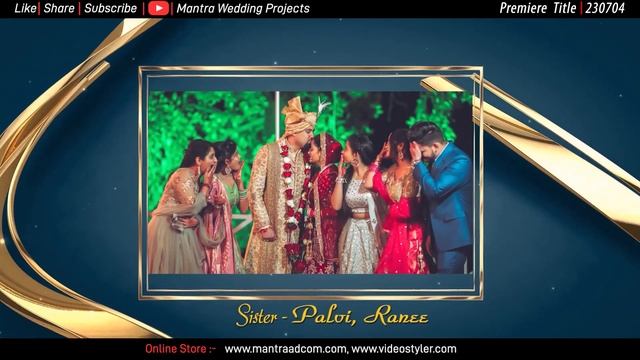 Adobe Premiere Pro Cinematic Wedding Title Project | Quick Download | Watch Demo Free смотреть онлайн