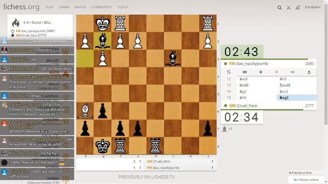 👍 [EN] Best Chess Games on 14.01.2020 by Lichess смотреть онлайн