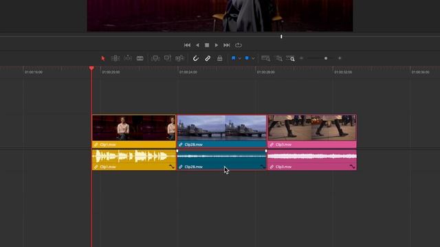 How to Make J and L Cuts - DaVinci Resolve 18.5 Tutorial смотреть онлайн