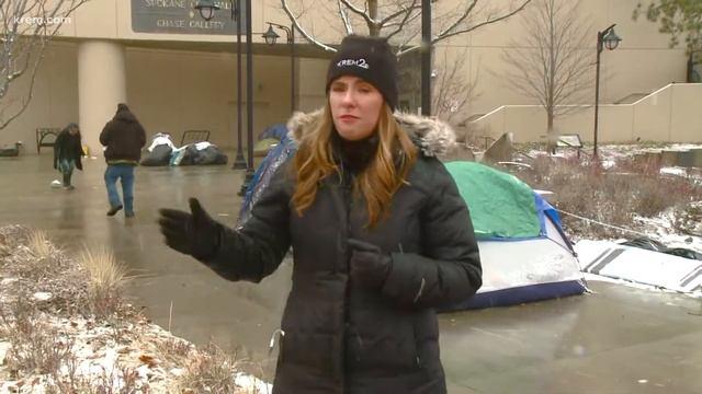 Campers at Spokane City Hall pack up, most moving to vacant lot near I-90 & Freya смотреть онлайн